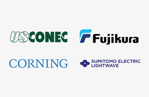 US Conec Corning Fujikura Sumitomo Logo